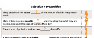 You can see a small photo of the dependent preposition worksheet 