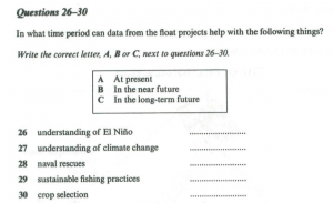 Practice 3: Cambridge Book 7, Test 3, Section 3