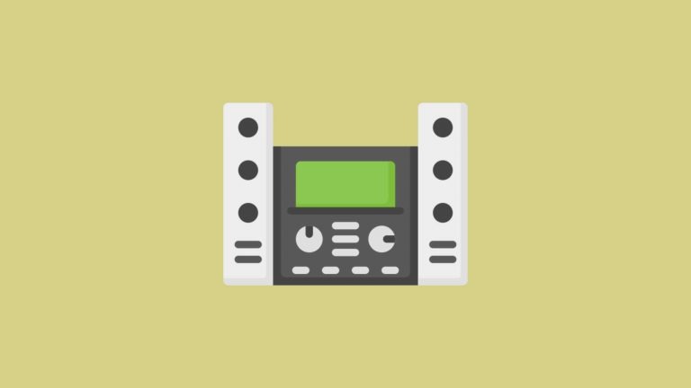 A stereo sits on a yellow background to signify changes to the IELTS Listening Test (January 2020)