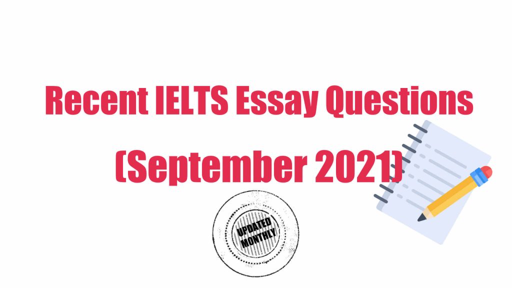 100 ielts essay questions with answers